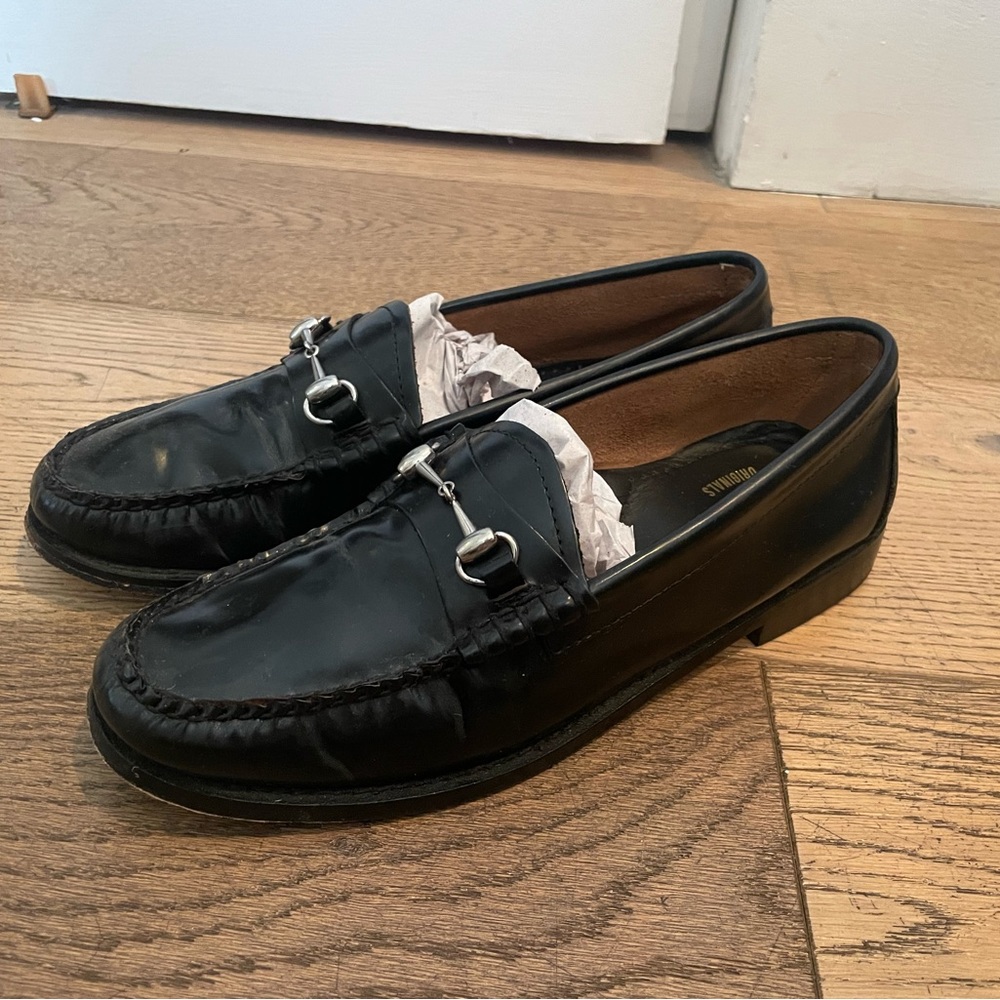 G.H. Bass Black Bit Loafer